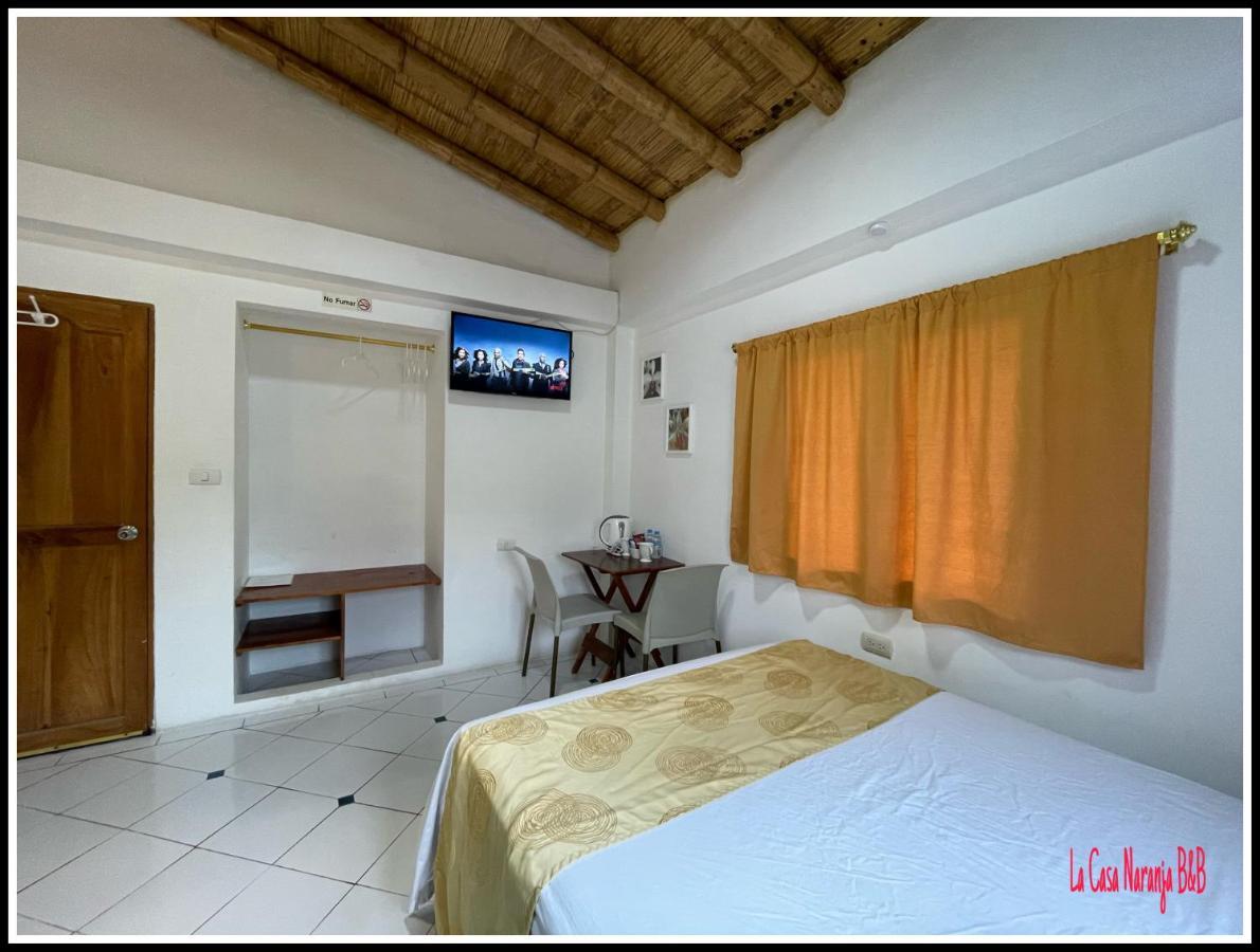 Olón La Casa Naranja Bed And Breakfast المظهر الخارجي الصورة