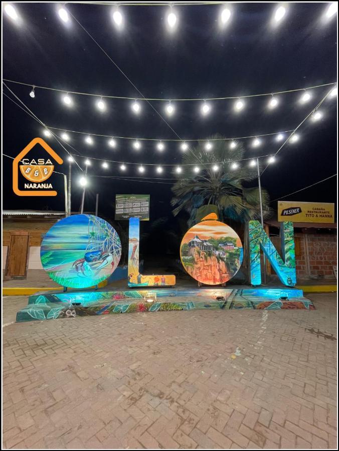 Olón La Casa Naranja Bed And Breakfast المظهر الخارجي الصورة