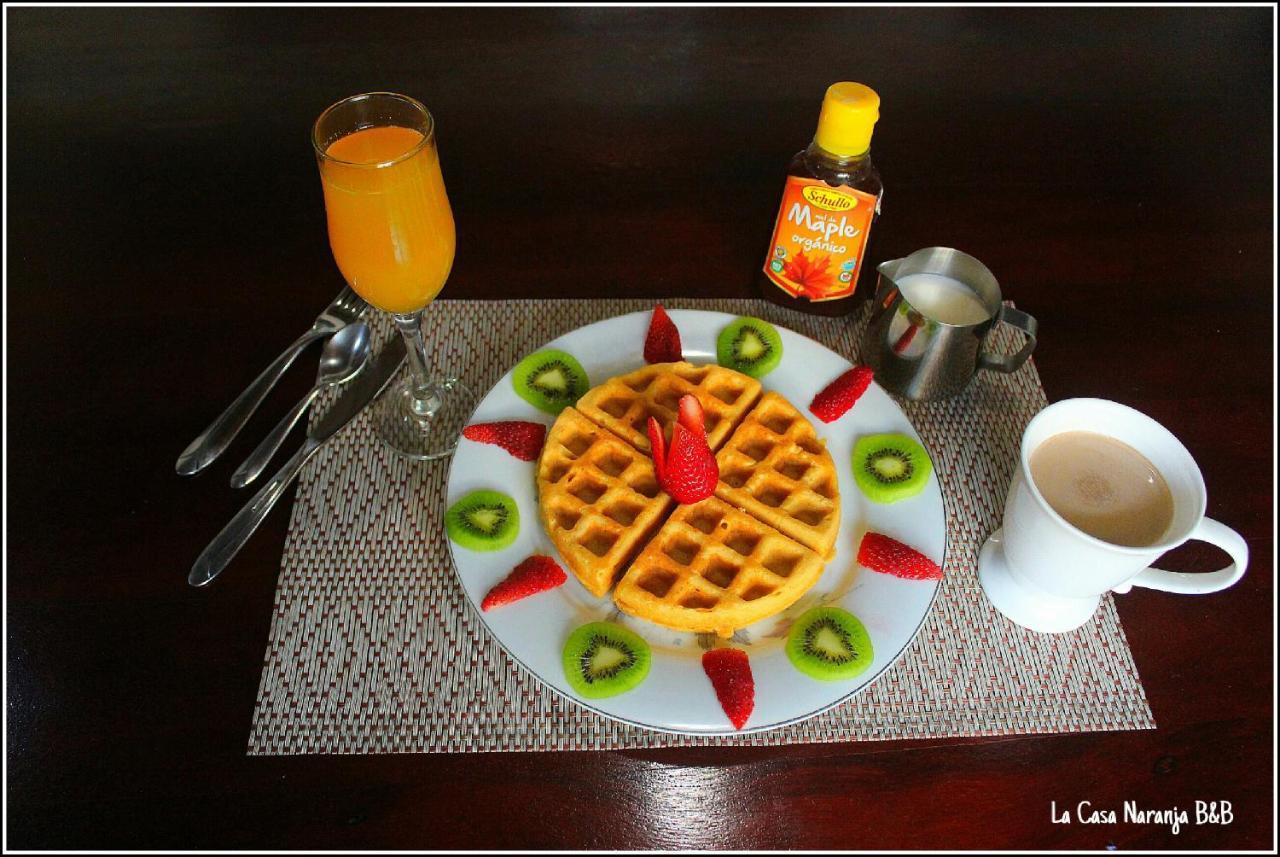 Olón La Casa Naranja Bed And Breakfast المظهر الخارجي الصورة