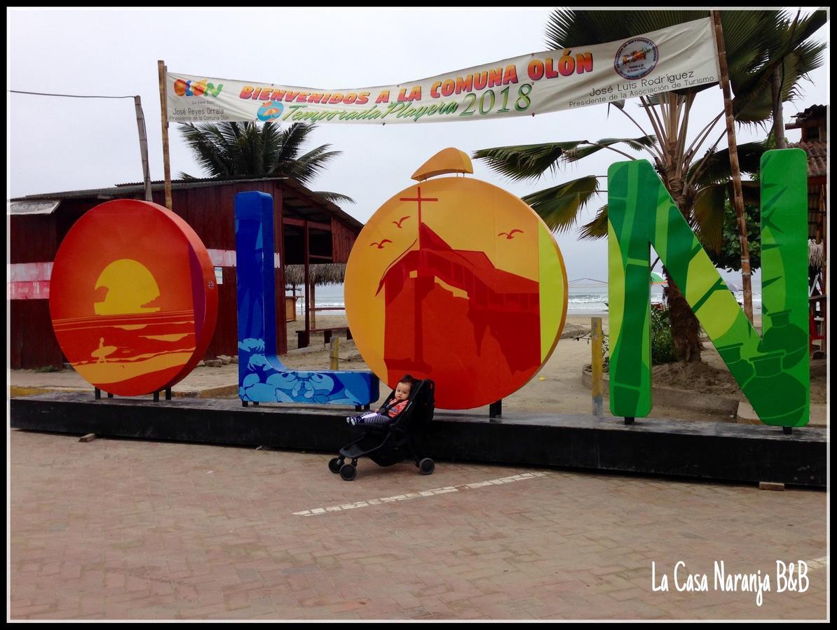 Olón La Casa Naranja Bed And Breakfast المظهر الخارجي الصورة